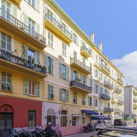 Port De Nice, Clim, Wifi Et Calme Appartamento Nizza